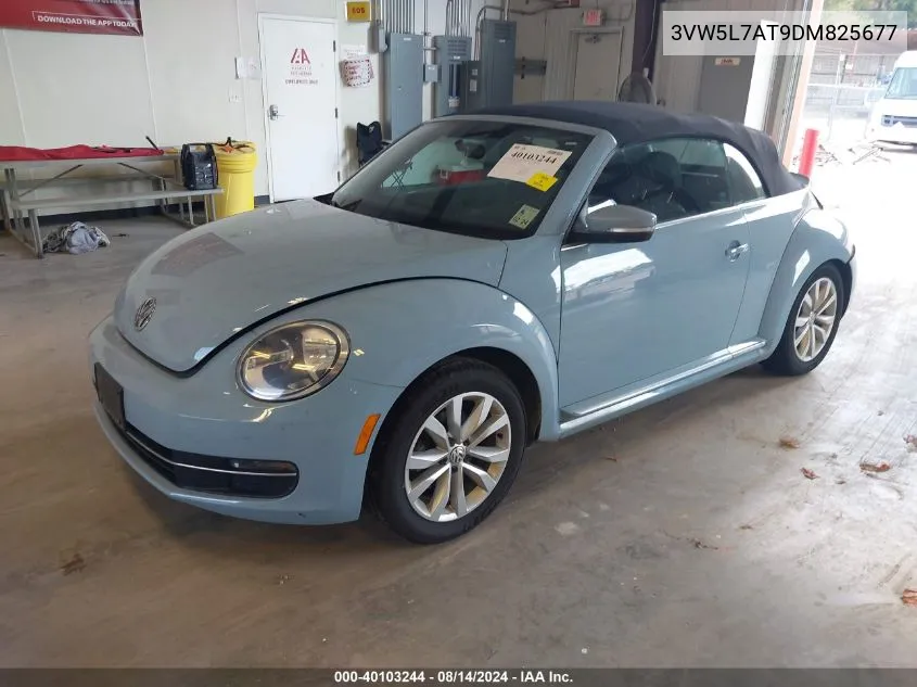 2013 Volkswagen Beetle 2.0L Tdi VIN: 3VW5L7AT9DM825677 Lot: 40103244