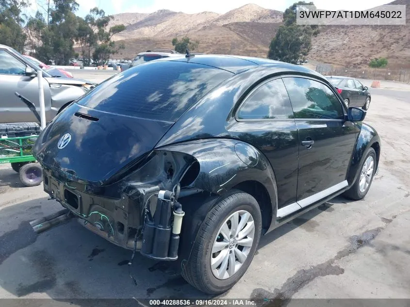 3VWFP7AT1DM645022 2013 Volkswagen Beetle 2.5L Entry