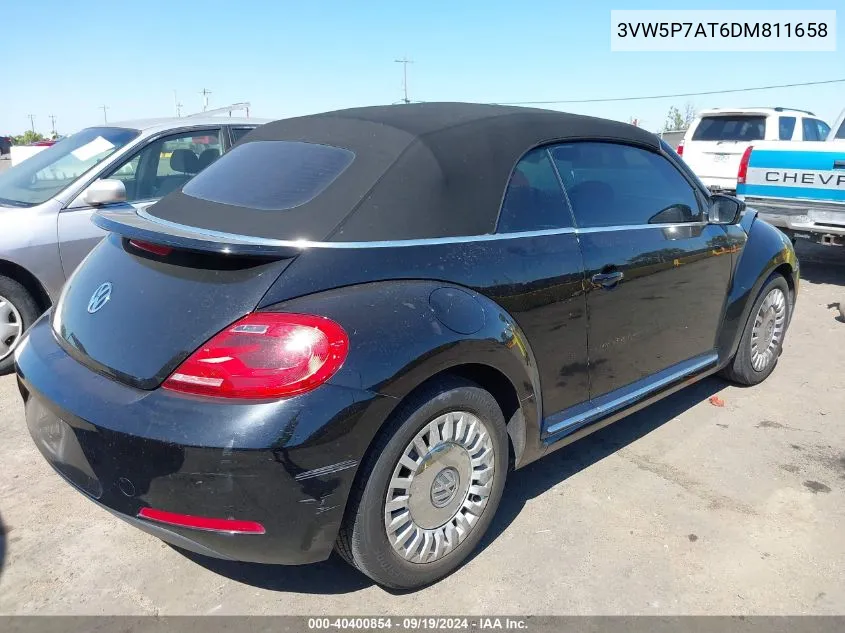 2013 Volkswagen Beetle 2.5L VIN: 3VW5P7AT6DM811658 Lot: 40400854