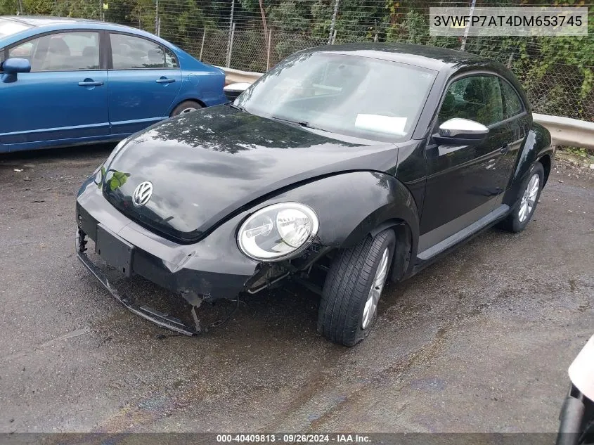 3VWFP7AT4DM653745 2013 Volkswagen Beetle 2.5L Entry