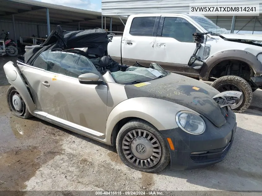 3VW5X7ATXDM814241 2013 Volkswagen Beetle 2.5L