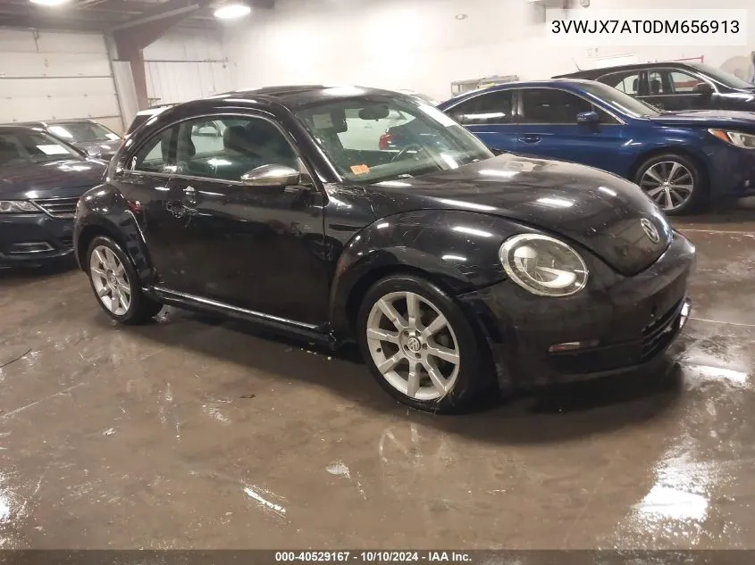 2013 Volkswagen Beetle 2.5L Fender Edition VIN: 3VWJX7AT0DM656913 Lot: 40529167