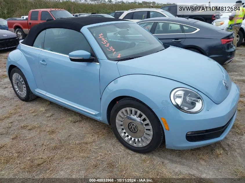 2013 Volkswagen Beetle 2.5L VIN: 3VW5P7AT1DM812684 Lot: 40533968