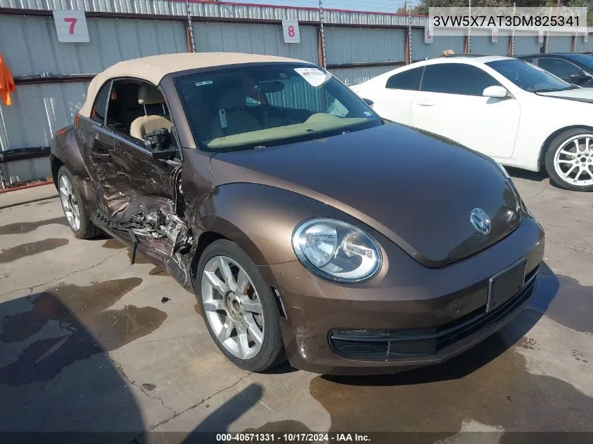 2013 Volkswagen Beetle 2.5L VIN: 3VW5X7AT3DM825341 Lot: 40571331