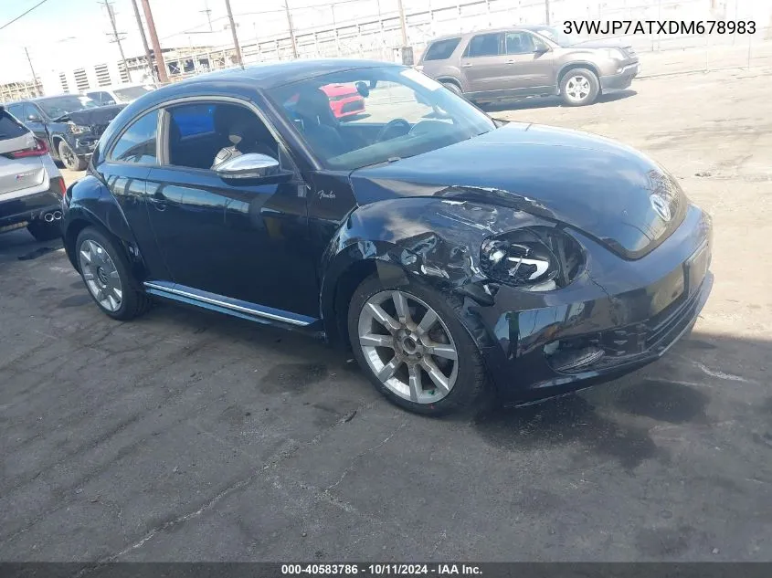 3VWJP7ATXDM678983 2013 Volkswagen Beetle