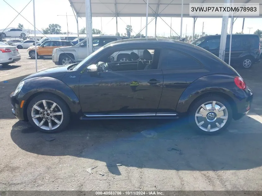 3VWJP7ATXDM678983 2013 Volkswagen Beetle