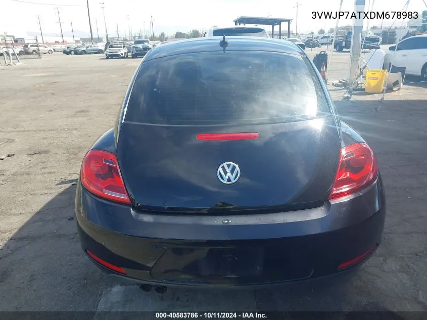 3VWJP7ATXDM678983 2013 Volkswagen Beetle