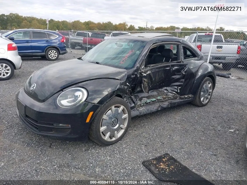 2013 Volkswagen Beetle 2.5L Fender Edition VIN: 3VWJP7AT6DM682271 Lot: 40594115