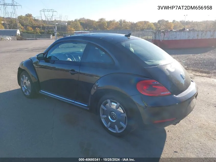 2013 Volkswagen Beetle VIN: 3VWHP7AT2DM656958 Lot: 40680341