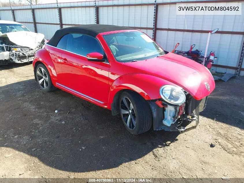 3VW5X7AT0DM804592 2013 Volkswagen Beetle 2.5L W/Sound/Nav