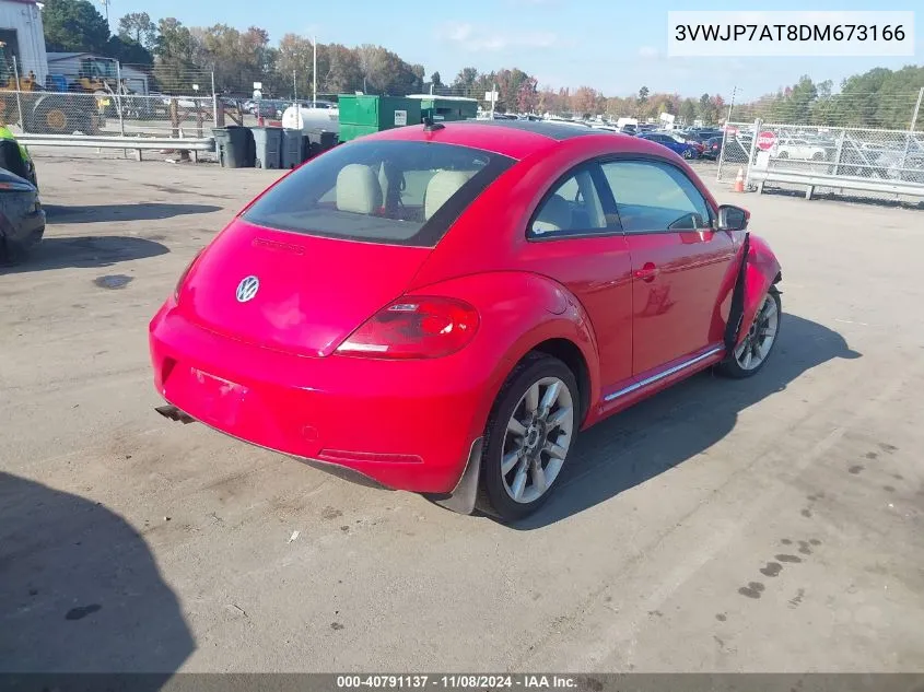 2013 Volkswagen Beetle 2.5L VIN: 3VWJP7AT8DM673166 Lot: 40791137