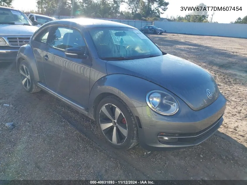 2013 Volkswagen Beetle 2.0T Turbo VIN: 3VWV67AT7DM607454 Lot: 40831893