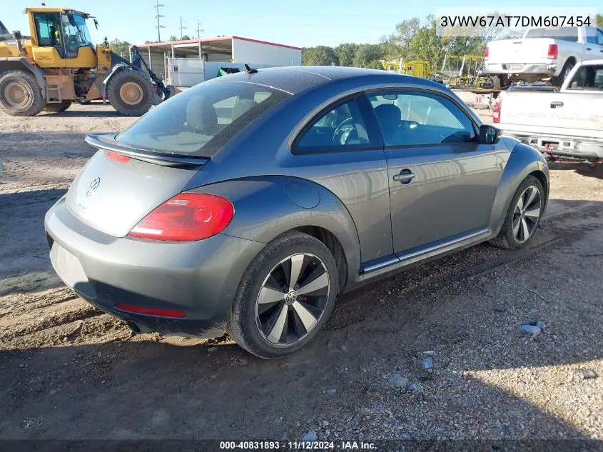 2013 Volkswagen Beetle 2.0T Turbo VIN: 3VWV67AT7DM607454 Lot: 40831893