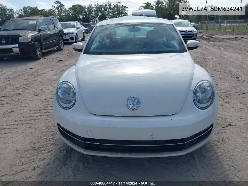 2013 Volkswagen Beetle 2.0L Tdi VIN: 3VWJL7AT5DM634241 Lot: 40864417