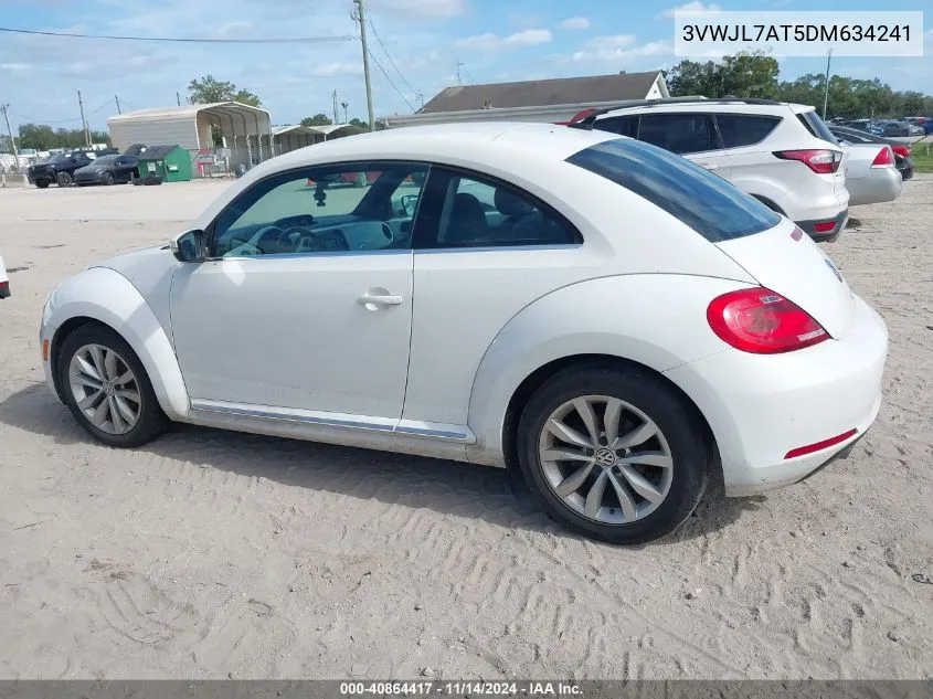 2013 Volkswagen Beetle 2.0L Tdi VIN: 3VWJL7AT5DM634241 Lot: 40864417