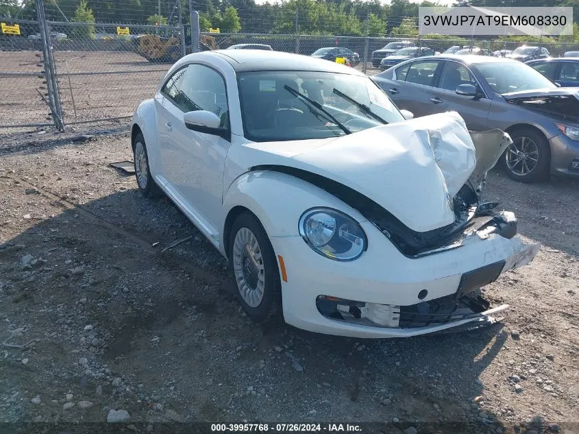 2014 Volkswagen Beetle 2.5L VIN: 3VWJP7AT9EM608330 Lot: 39957768