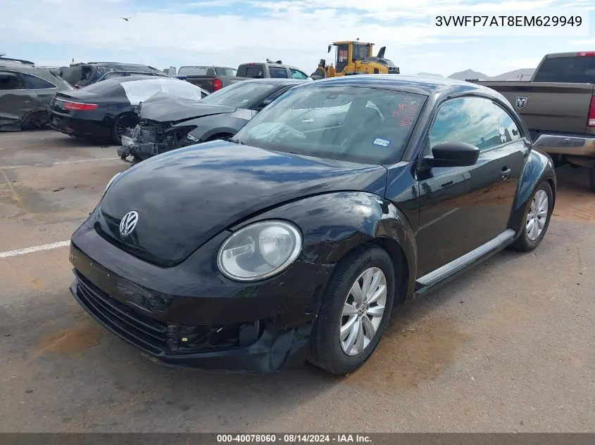 3VWFP7AT8EM629949 2014 Volkswagen Beetle 2.5L Entry