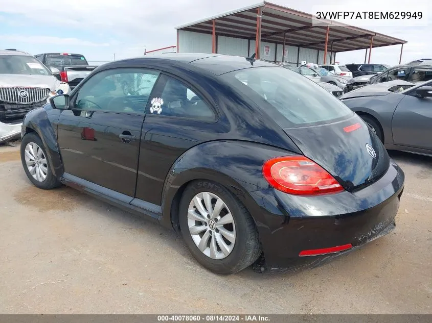 3VWFP7AT8EM629949 2014 Volkswagen Beetle 2.5L Entry