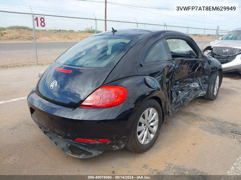 3VWFP7AT8EM629949 2014 Volkswagen Beetle 2.5L Entry