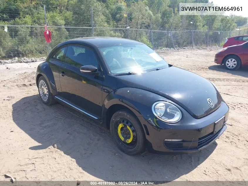 3VWH07AT1EM664961 2014 Volkswagen Beetle 1.8T