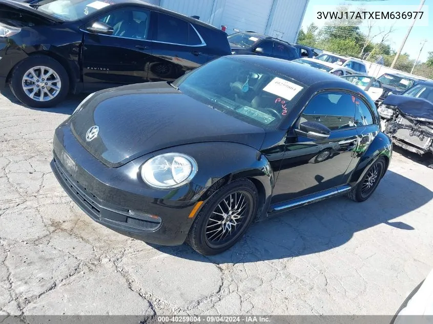 3VWJ17ATXEM636977 2014 Volkswagen Beetle