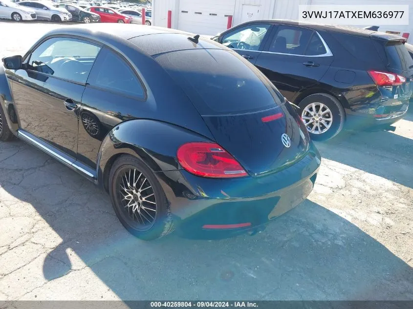 3VWJ17ATXEM636977 2014 Volkswagen Beetle