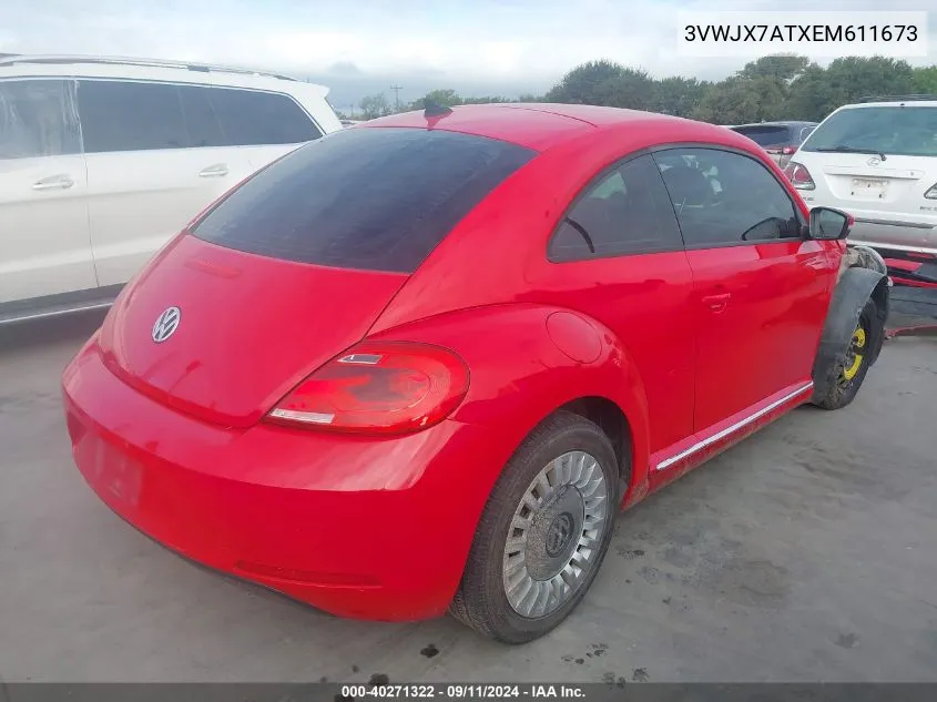 3VWJX7ATXEM611673 2014 Volkswagen Beetle 2.5L