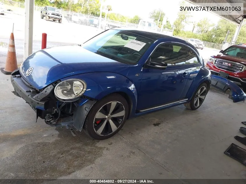 3VWVS7ATXEM601063 2014 Volkswagen Beetle 2.0T R-Line