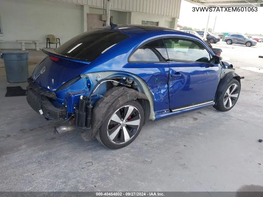 3VWVS7ATXEM601063 2014 Volkswagen Beetle 2.0T R-Line