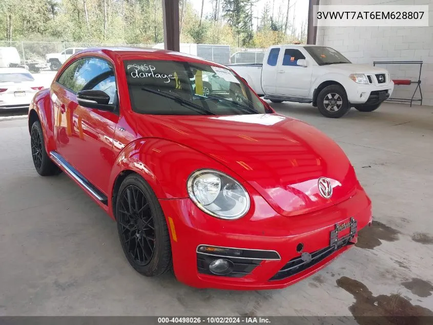 3VWVT7AT6EM628807 2014 Volkswagen Beetle 2.0T R-Line