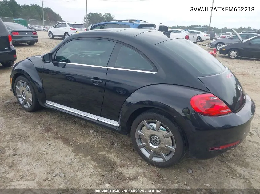 3VWJL7ATXEM652218 2014 Volkswagen Beetle 2.0L Tdi