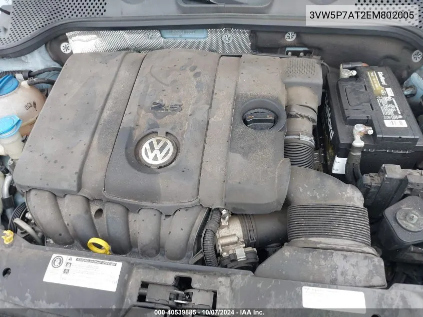 3VW5P7AT2EM802005 2014 Volkswagen Beetle