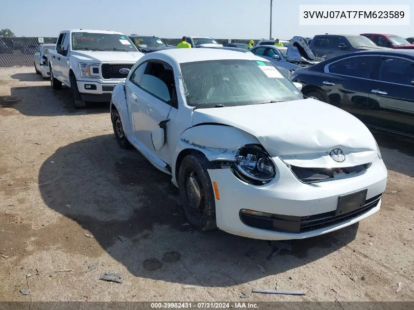 3VWJ07AT7FM623589 2015 Volkswagen Beetle 1.8T