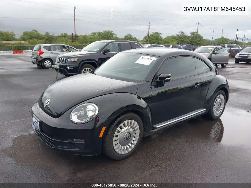 2015 Volkswagen Beetle 1.8T VIN: 3VWJ17AT8FM645453 Lot: 40175850