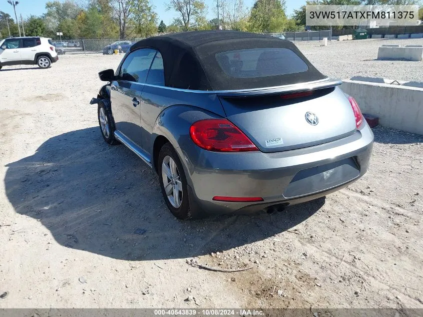 3VW517ATXFM811375 2015 Volkswagen Beetle 1.8T