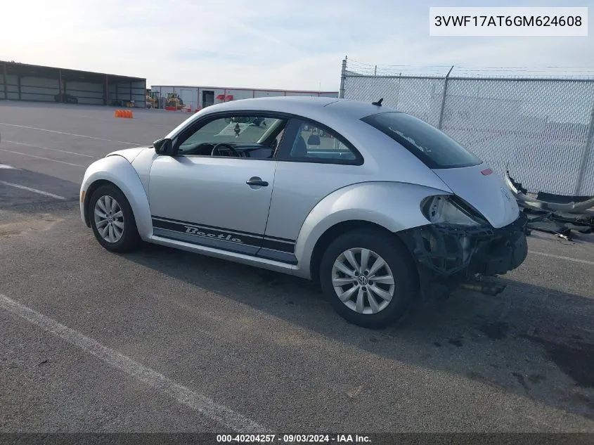 3VWF17AT6GM624608 2016 Volkswagen Beetle 1.8T Fleet Edition