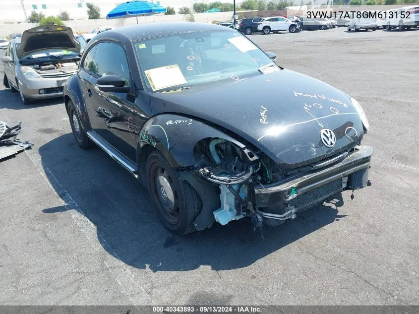 3VWJ17AT8GM613152 2016 Volkswagen Beetle 1.8T Se