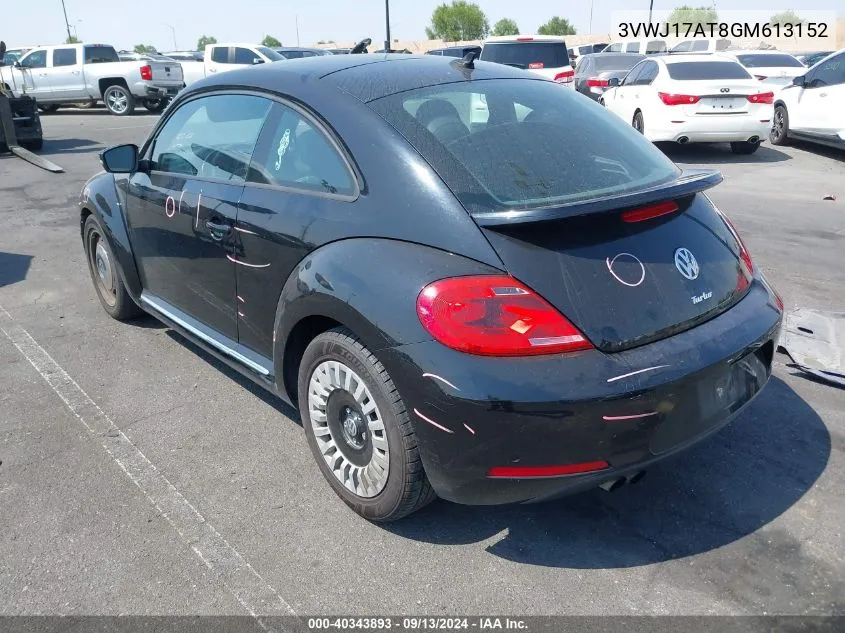 2016 Volkswagen Beetle 1.8T Se VIN: 3VWJ17AT8GM613152 Lot: 40343893