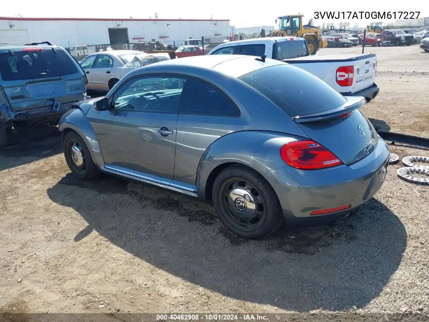 2016 Volkswagen Beetle 1.8T Se VIN: 3VWJ17AT0GM617227 Lot: 40462908