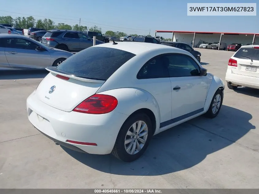 2016 Volkswagen Beetle 1.8T/S/Wolfsburg VIN: 3VWF17AT3GM627823 Lot: 40545661