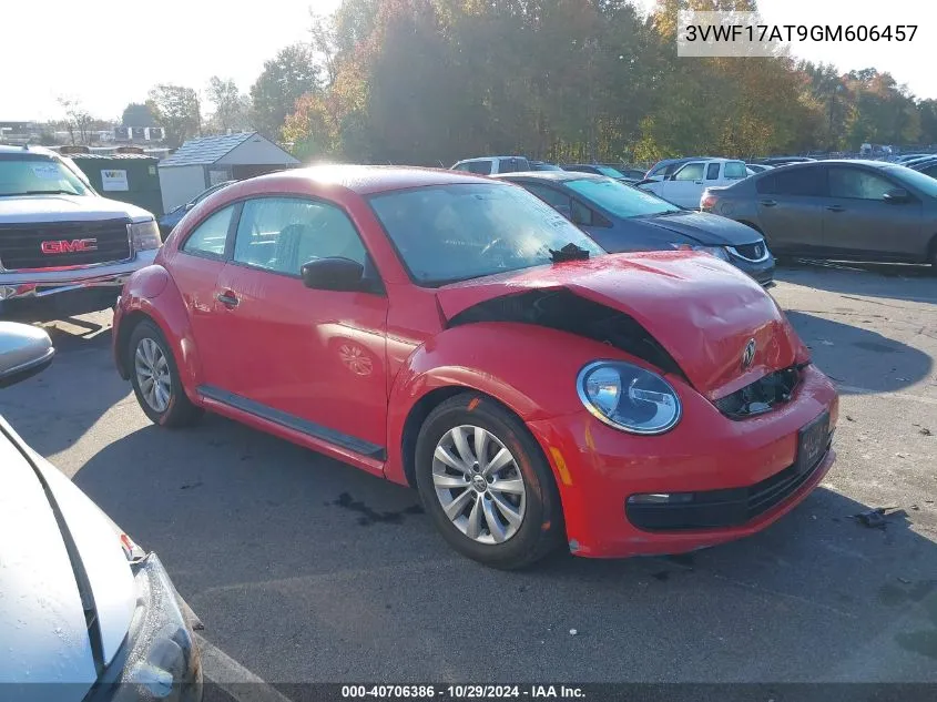 2016 Volkswagen Beetle 1.8T Fleet Edition VIN: 3VWF17AT9GM606457 Lot: 40706386