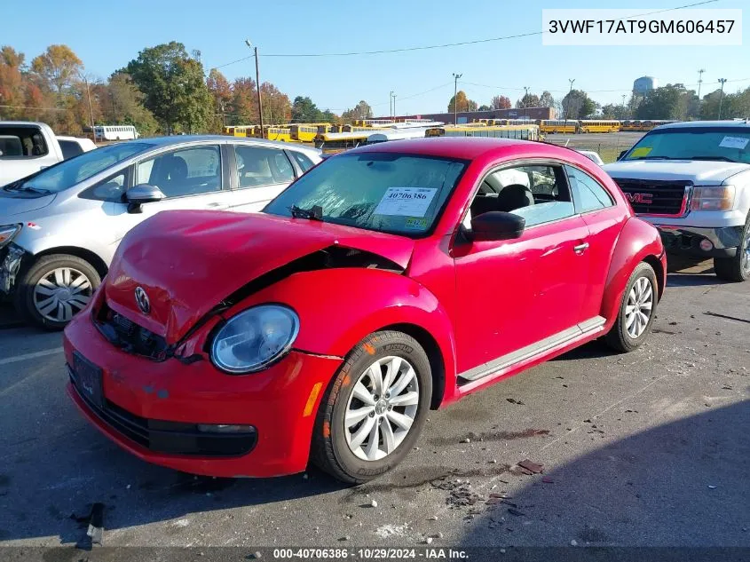 2016 Volkswagen Beetle 1.8T Fleet Edition VIN: 3VWF17AT9GM606457 Lot: 40706386