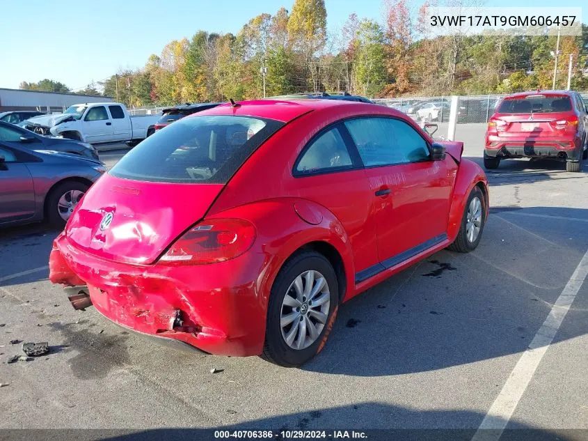 2016 Volkswagen Beetle 1.8T Fleet Edition VIN: 3VWF17AT9GM606457 Lot: 40706386