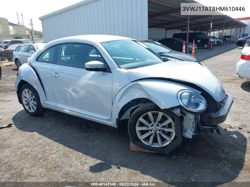 3VWJ17AT8HM610446 2017 Volkswagen Beetle 1.8T Se/1.8T Sel