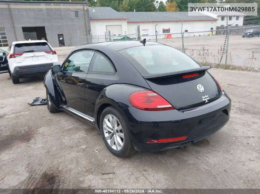 2017 Volkswagen Beetle #Pinkbeetle/1.8T Classic/1.8T S VIN: 3VWF17AT0HM629885 Lot: 40194112