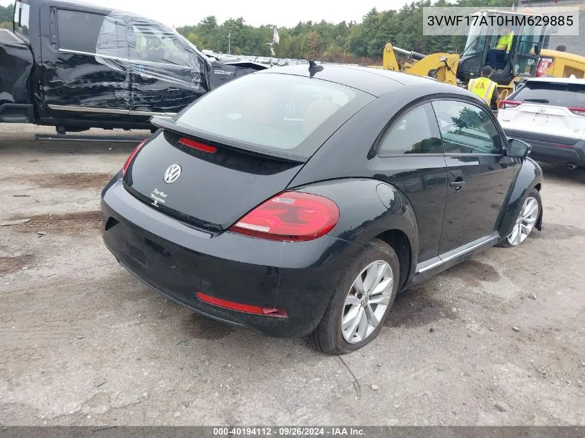 3VWF17AT0HM629885 2017 Volkswagen Beetle #Pinkbeetle/1.8T Classic/1.8T S