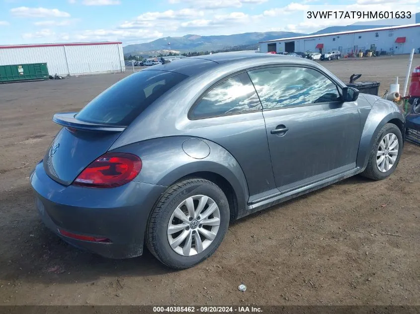 2017 Volkswagen Beetle 1.8T S VIN: 3VWF17AT9HM601633 Lot: 40385462