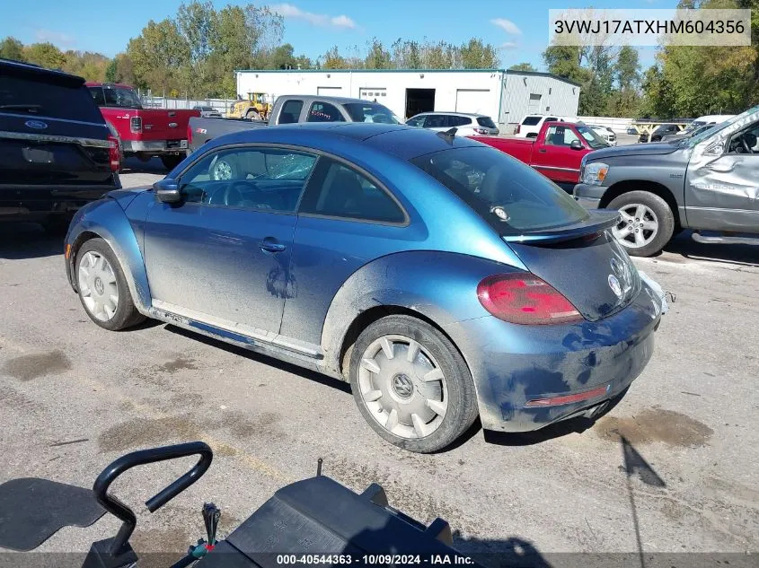 2017 Volkswagen Beetle 1.8T Sel VIN: 3VWJ17ATXHM604356 Lot: 40544363