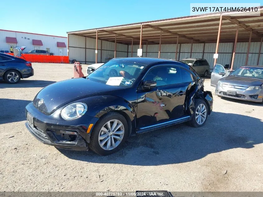 2017 Volkswagen Beetle #Pinkbeetle/1.8T Classic/1.8T S VIN: 3VWF17AT4HM626410 Lot: 40775783