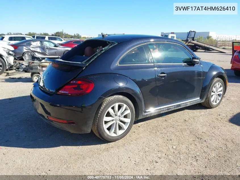 2017 Volkswagen Beetle #Pinkbeetle/1.8T Classic/1.8T S VIN: 3VWF17AT4HM626410 Lot: 40775783